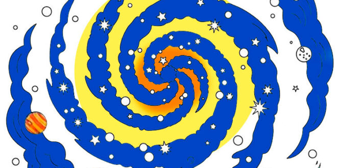 How to draw a galaxy