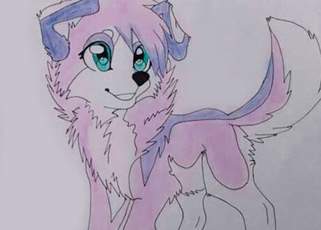 Drawing dog