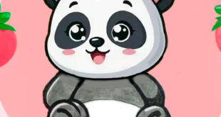 How to draw a panda