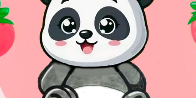 How to draw a panda