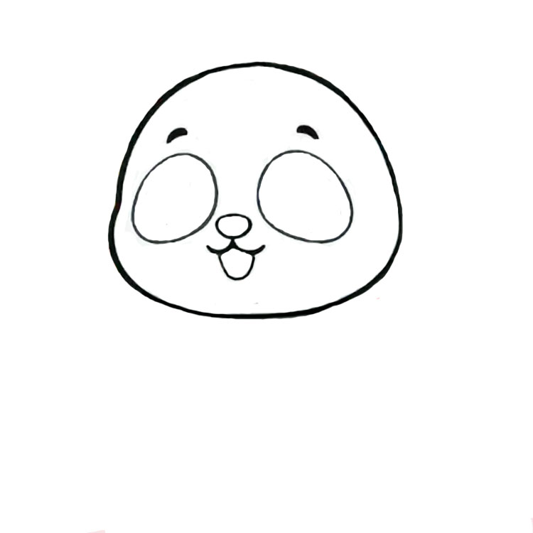 How to draw a panda