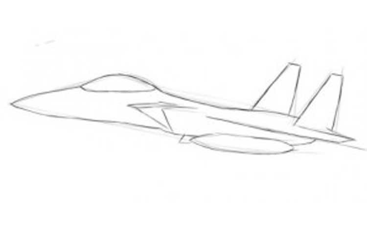 How to draw a jet