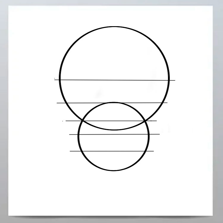 How to draw a skull