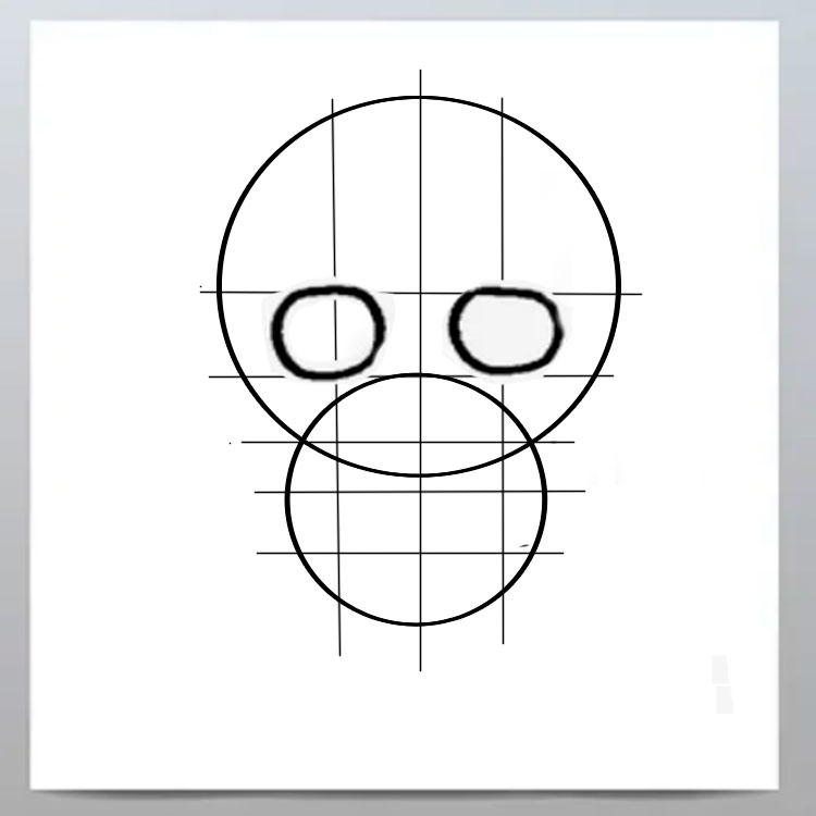 How to draw a skull