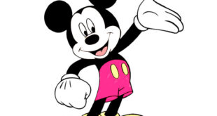 How to draw Mickey mouse