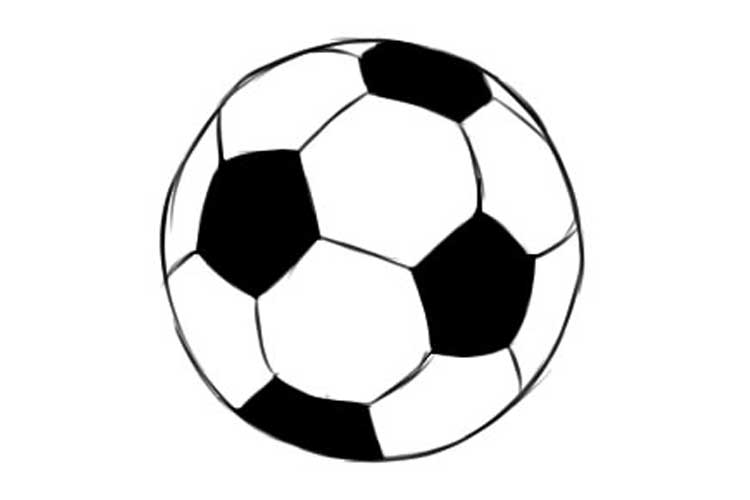 4 Ways How to draw a Soccer Ball and football Step by Step