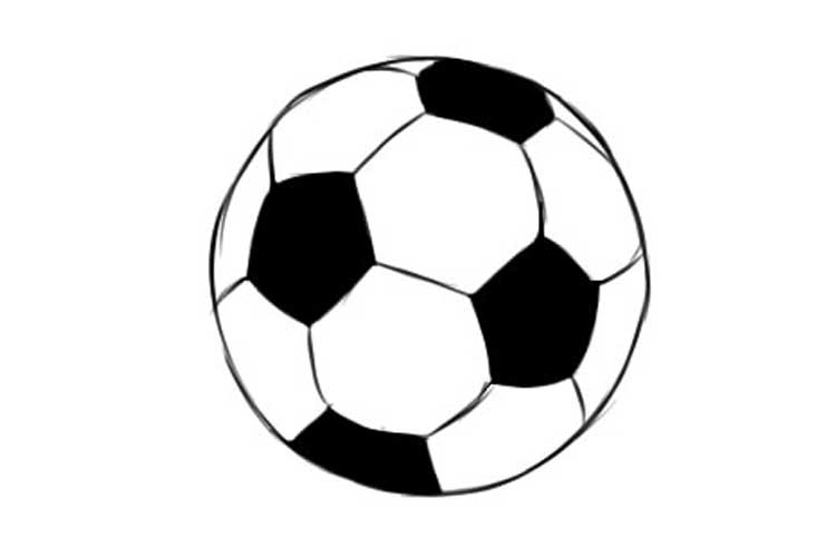 4 Ways How to draw a Soccer Ball and football Step by Step