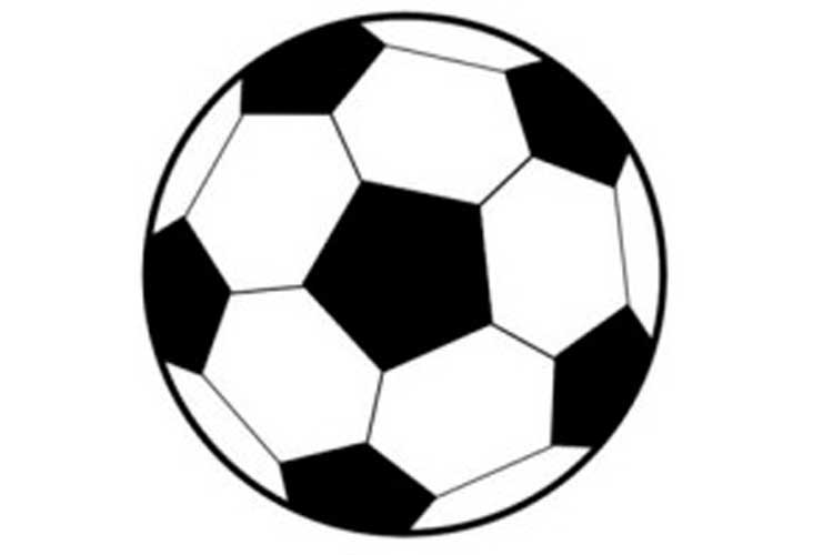 How to draw a soccer ball