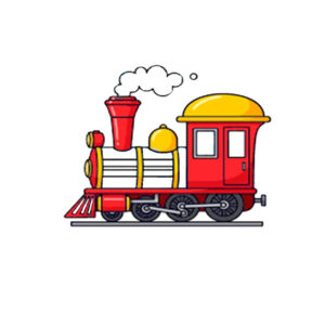 How to draw a train: Diesel, Metro and Train Carriage