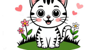 How to draw a kitten