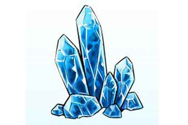 How to Draw a Crystal  An Aesthetic Crystal Drawing