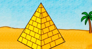 Pyramid drawing