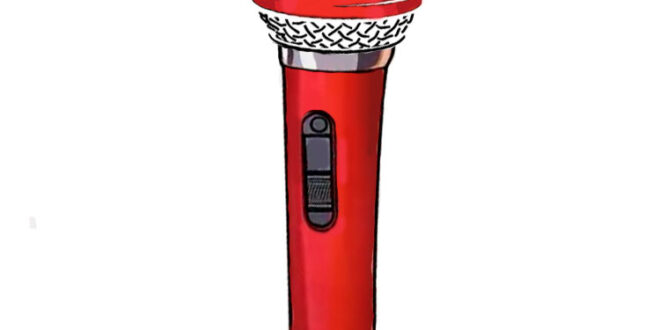 Microphone Drawing