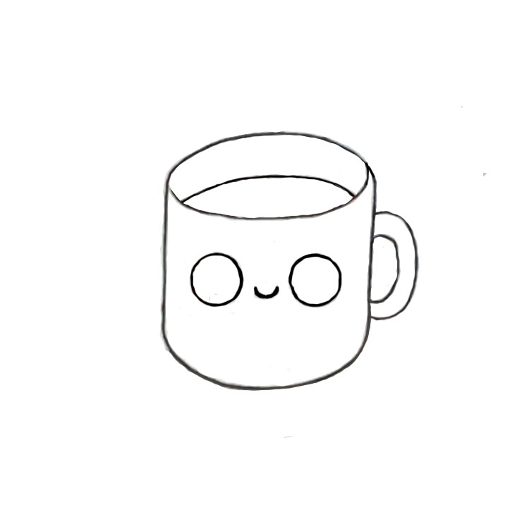 Coffee Cup Drawing