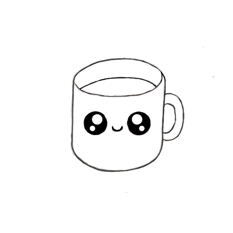 Coffee Cup Drawing