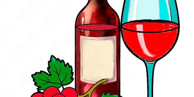 Wine Glass Drawing
