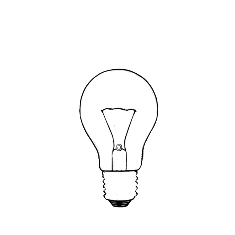Light Bulb Drawing