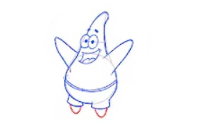 Patrick Drawings: Easy, Simple and Step by Step