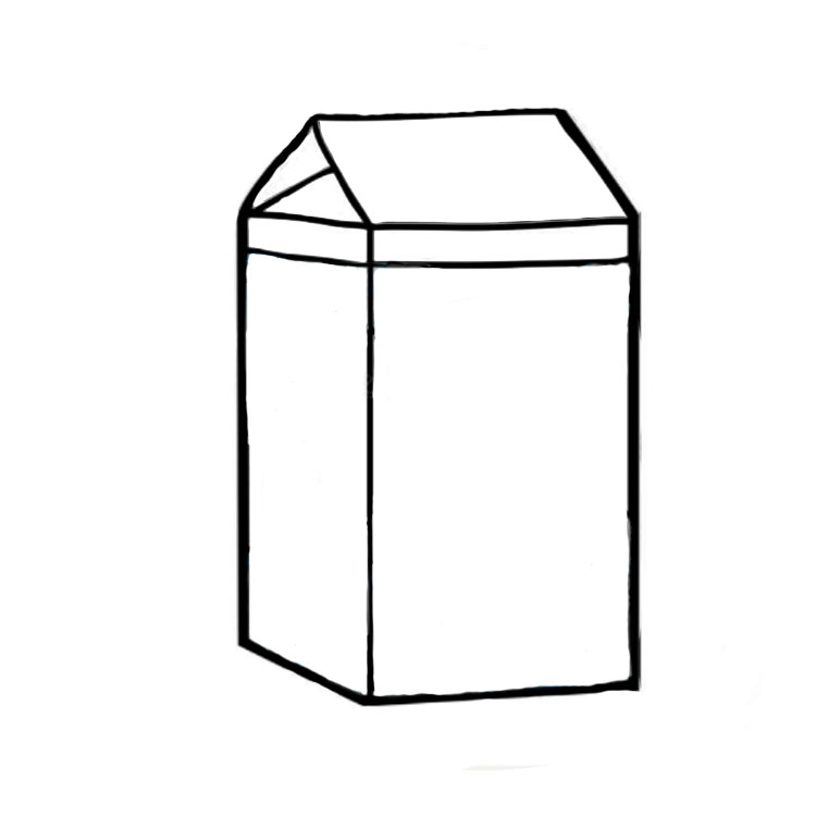 Draw Milk Carton