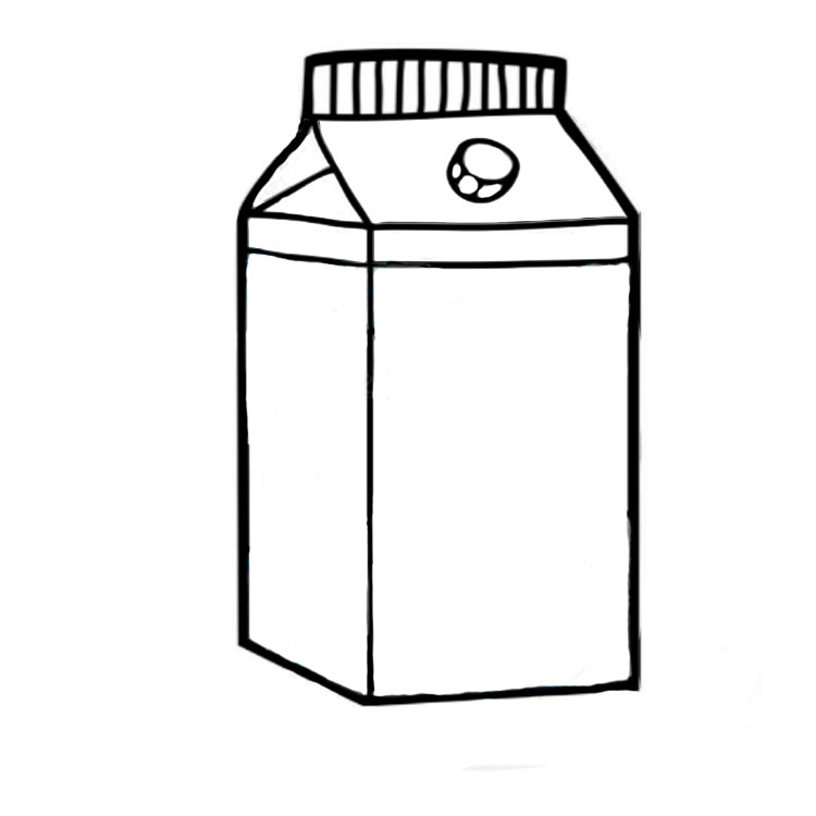 Draw Milk Carton