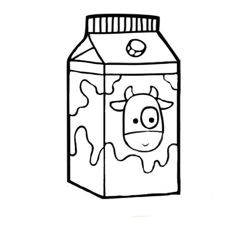 Draw Milk Carton