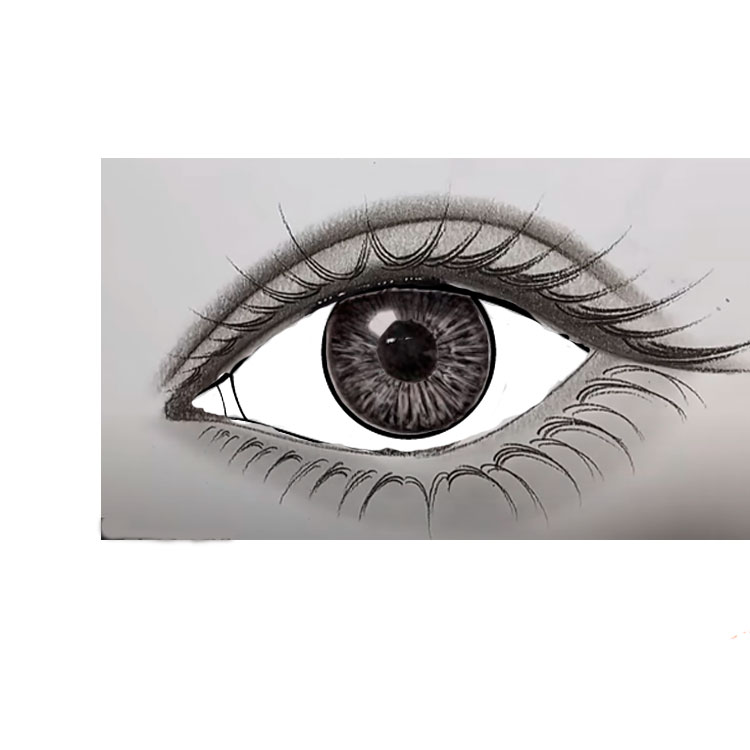 How to draw an eye