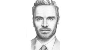 How to draw a man face