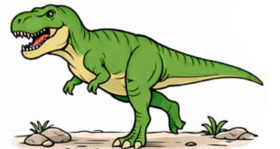 How to draw a dinosaur