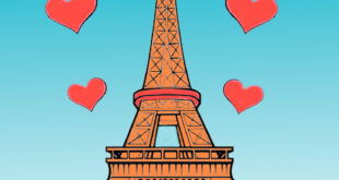 How to draw the Eiffel tower